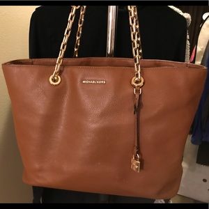 MIchael Kors Brown Leather Bag